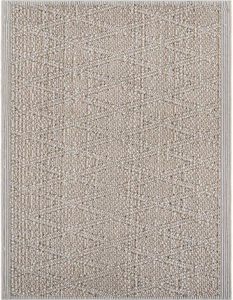 Detail image of 2' 7 x 12' Easy-Clean Trellis Indoor / Outdoor Runner Rug