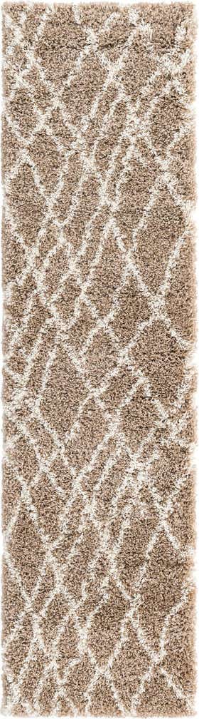 2' 7 x 10' Soft Touch Shag Runner Rug