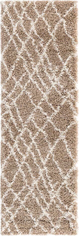 Detail image of 2' x 6' 7 Soft Touch Shag Runner Rug