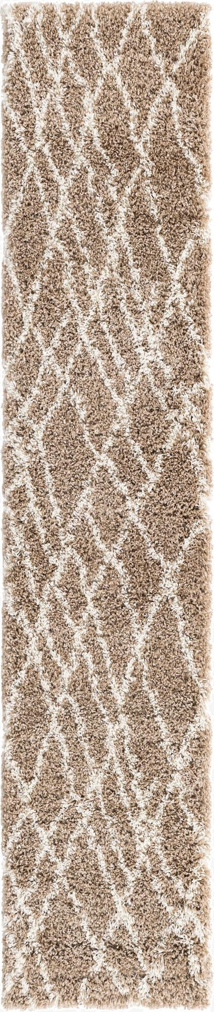 80cm x 400cm Soft Touch Shag Runner Rug