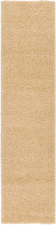 Detail image of 2' 7 x 10' Solid Shag Runner Rug