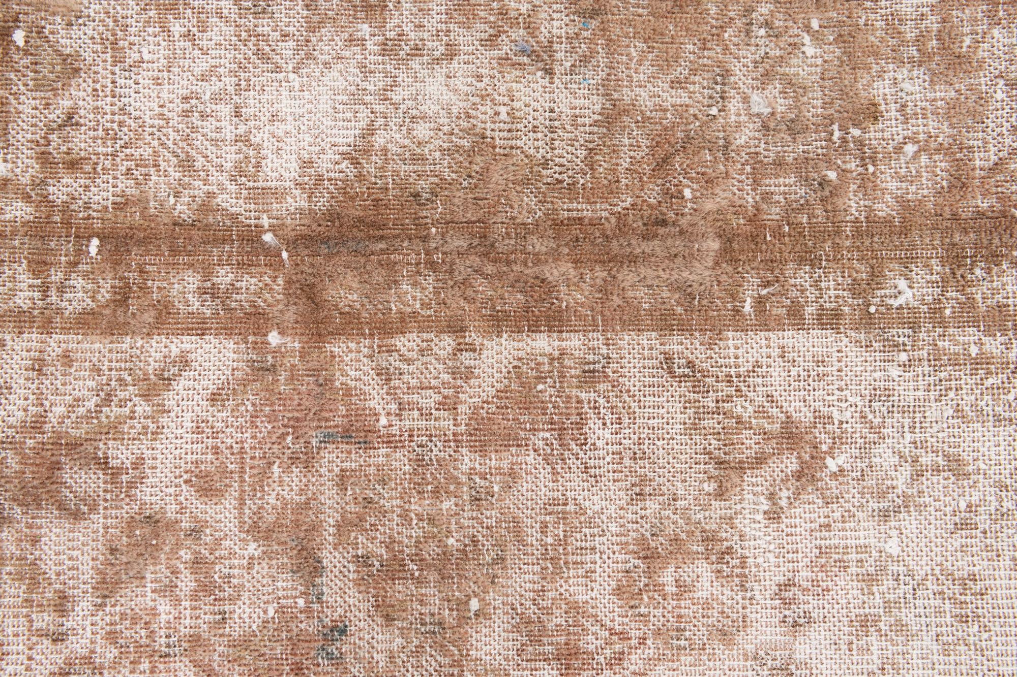 4' x 8' 8 Hand Knotted Ultra Vintage Persian Wool Runner Rug