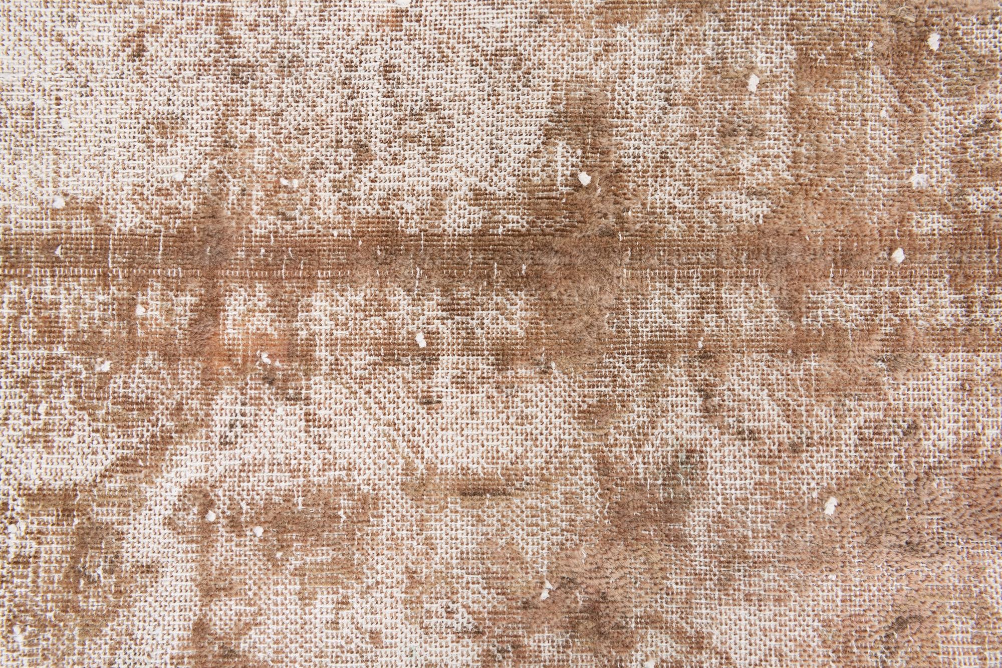 4' x 8' 8 Hand Knotted Ultra Vintage Persian Wool Runner Rug