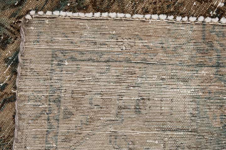 4' x 9' Hand Knotted Ultra Vintage Persian Wool Runner Rug