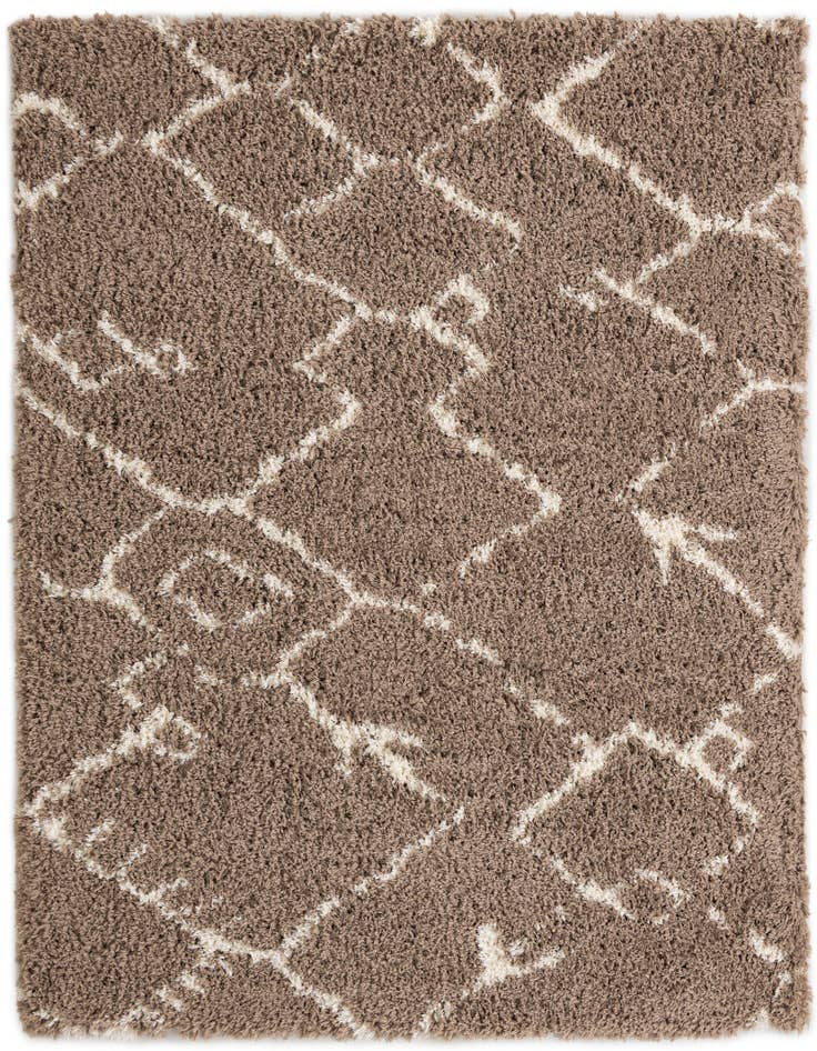 Detail image of 8' x 8' Infinity Shag Square Rug
