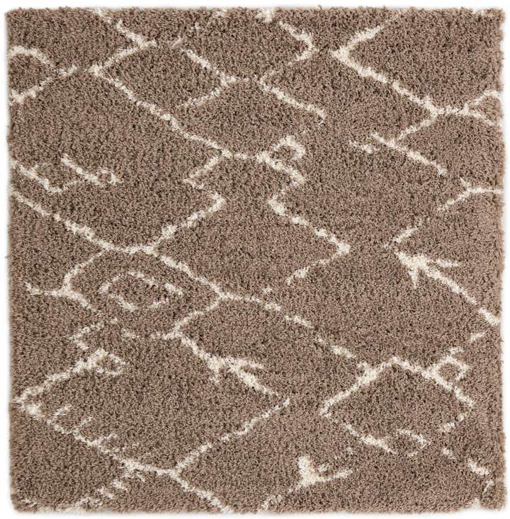8' x 8' Infinity Shag Square Rug