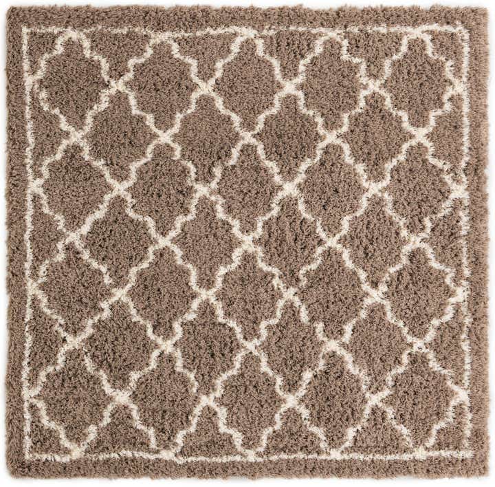 8' x 8' Infinity Shag Square Rug
