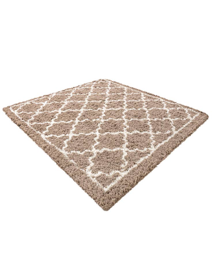 Detail image of 8' x 8' Infinity Shag Square Rug