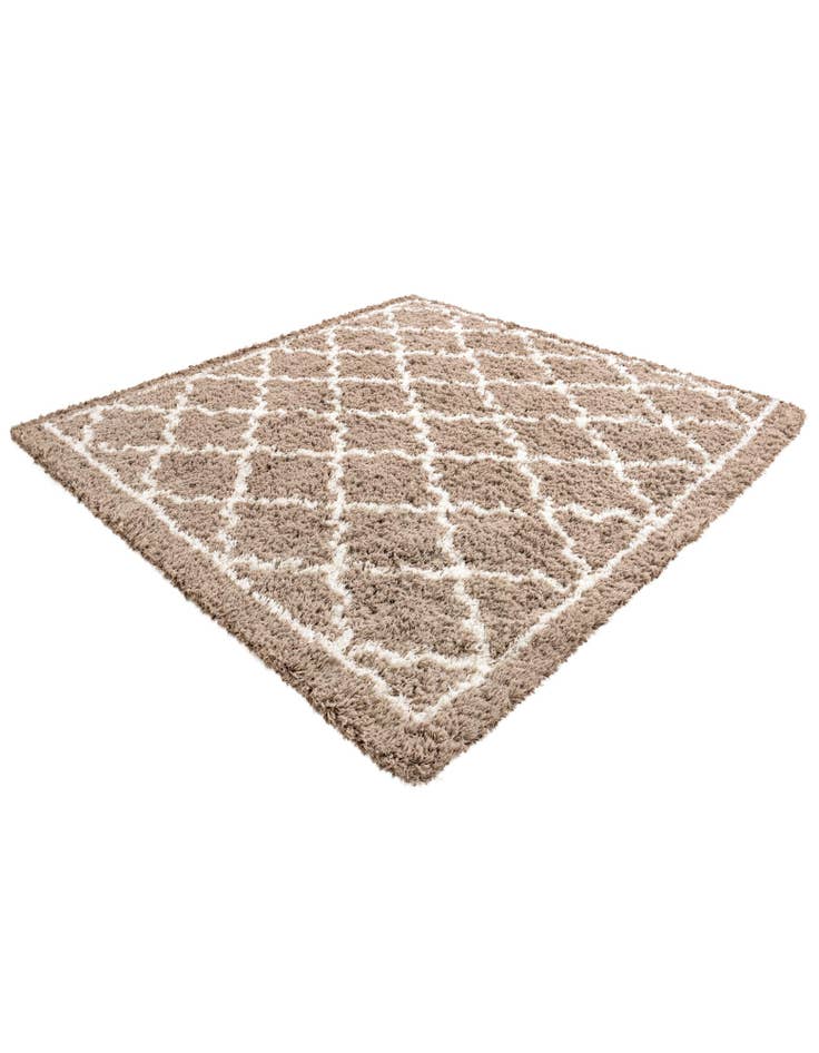 Detail image of 8' x 8' Infinity Shag Square Rug