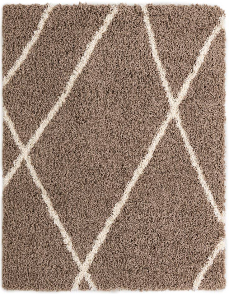 Detail image of 8' x 8' Infinity Shag Square Rug
