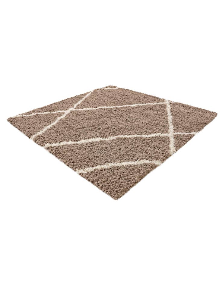 Detail image of 8' x 8' Infinity Shag Square Rug