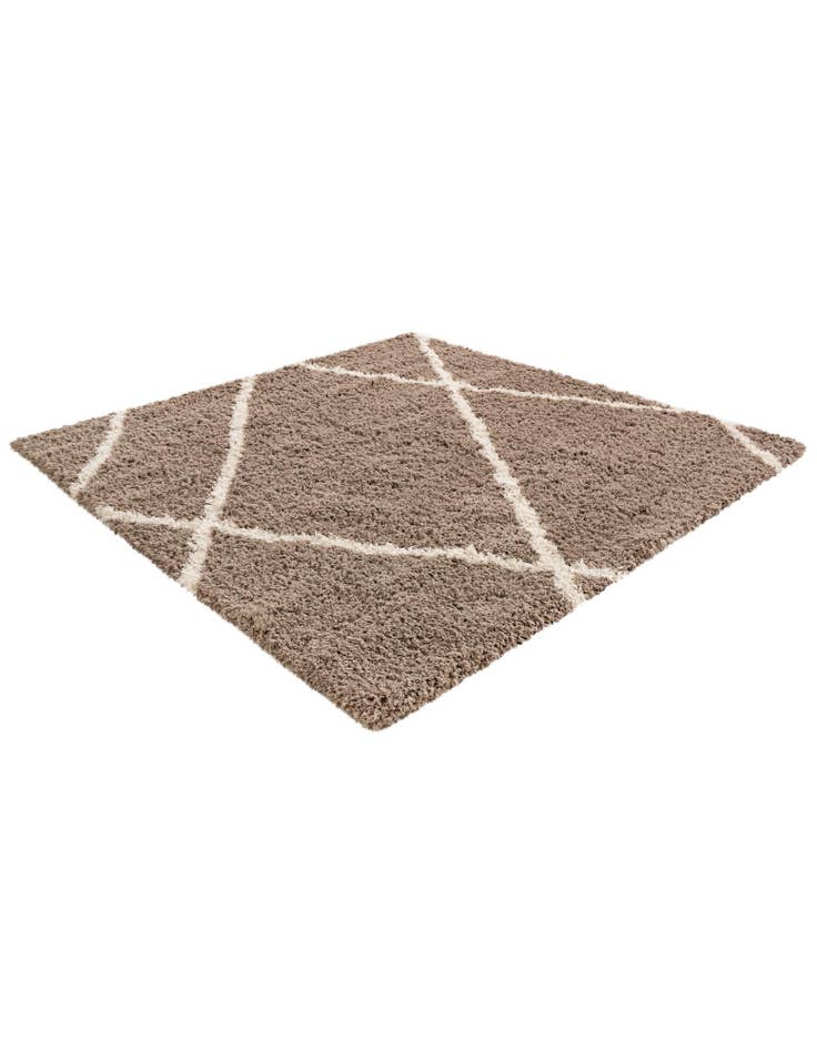 Detail image of 8' x 8' Infinity Shag Square Rug