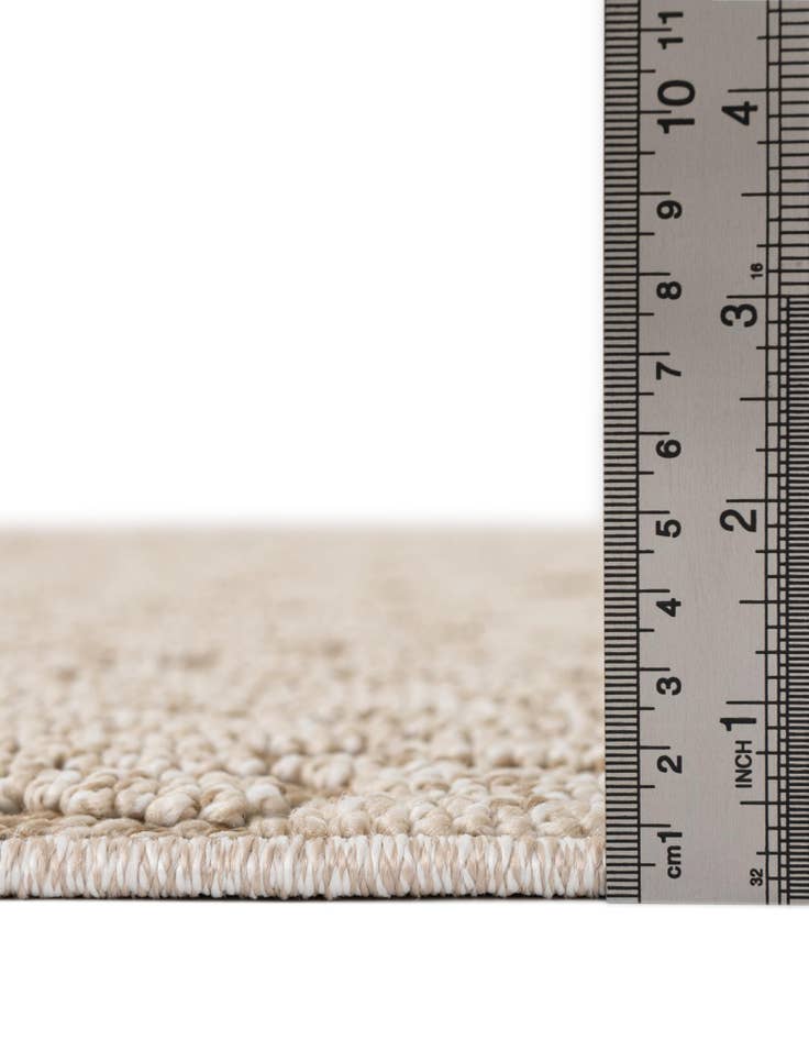 Detail image of 7' 10 x 7' 10  Washable Safari Indoor / Outdoor Square Rug