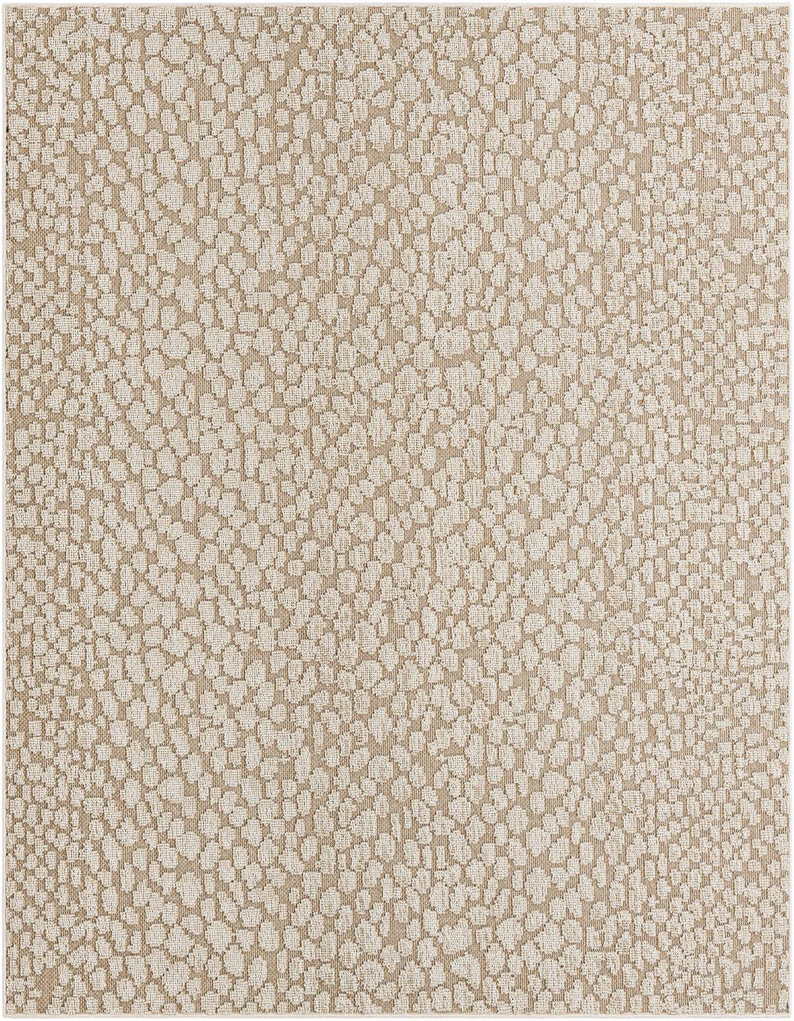 7' 10 x 7' 10 Easy-Clean Safari Indoor / Outdoor Square Rug