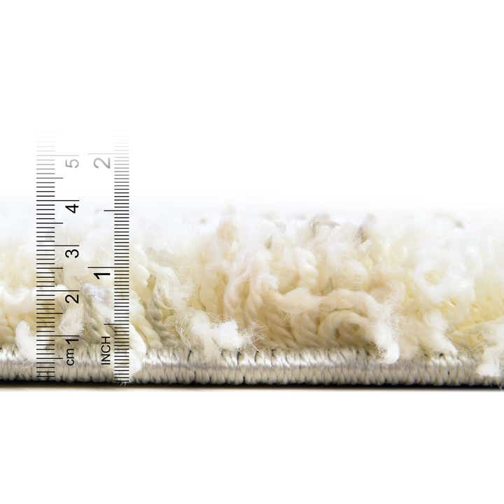4' x 4' Soft Touch Shag Square Rug