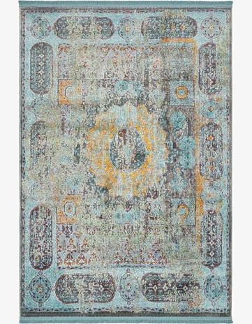 4' 3 x 6' Lanier · Border rug