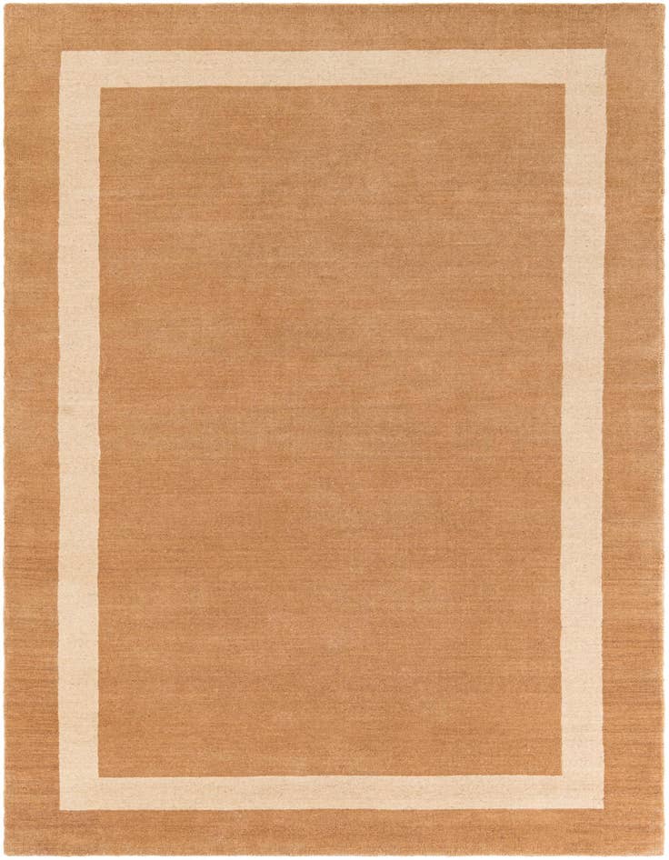 Detail image of 5' 1 x 8' Jill Zarin Border Wool Rug