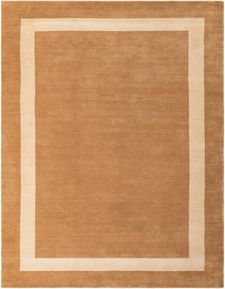 Detail image of 6' 1 x 9' Jill Zarin Border Wool Rug
