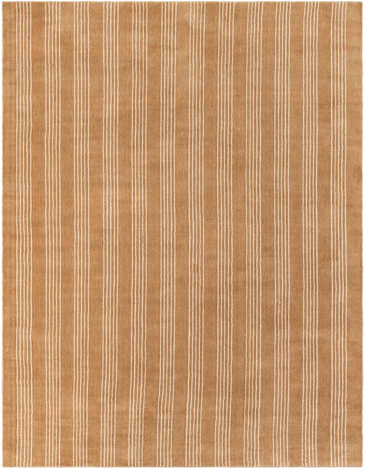 Detail image of 6' 1 x 9' Jill Zarin Striped Wool Rug