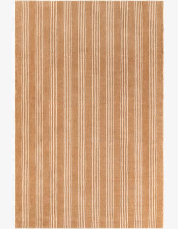 5' 1 x 8' Jill Zarin Striped Wool Rug