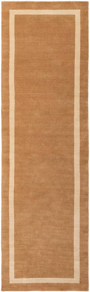 Detail image of 3' 3 x 12' Jill Zarin Border Wool Runner Rug