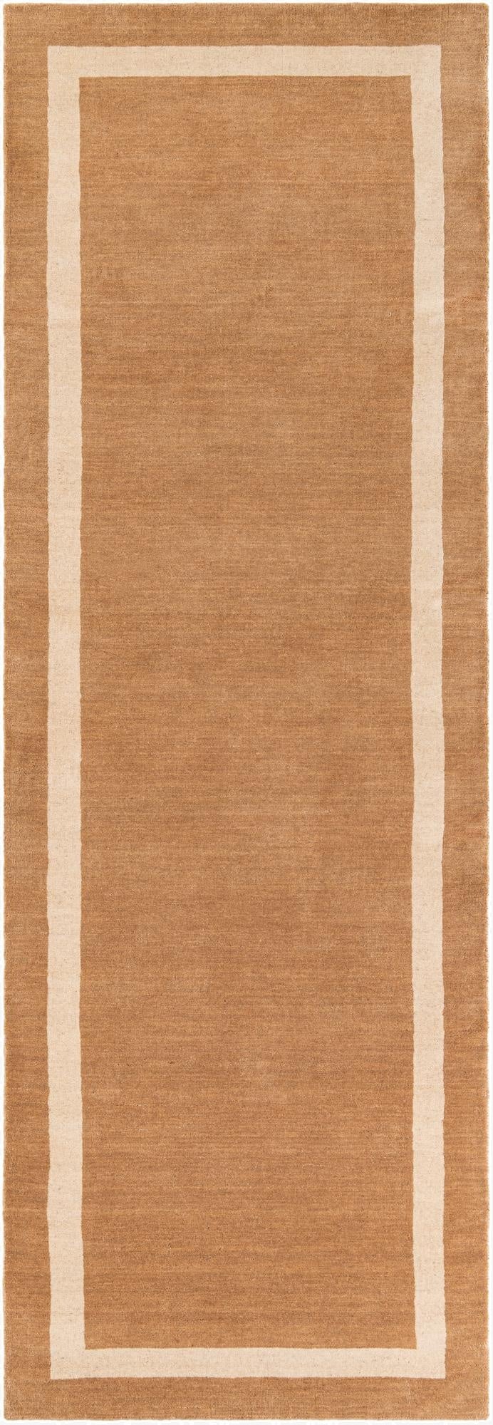 3' 3 x 10' Jill Zarin Border Wool Runner Rug