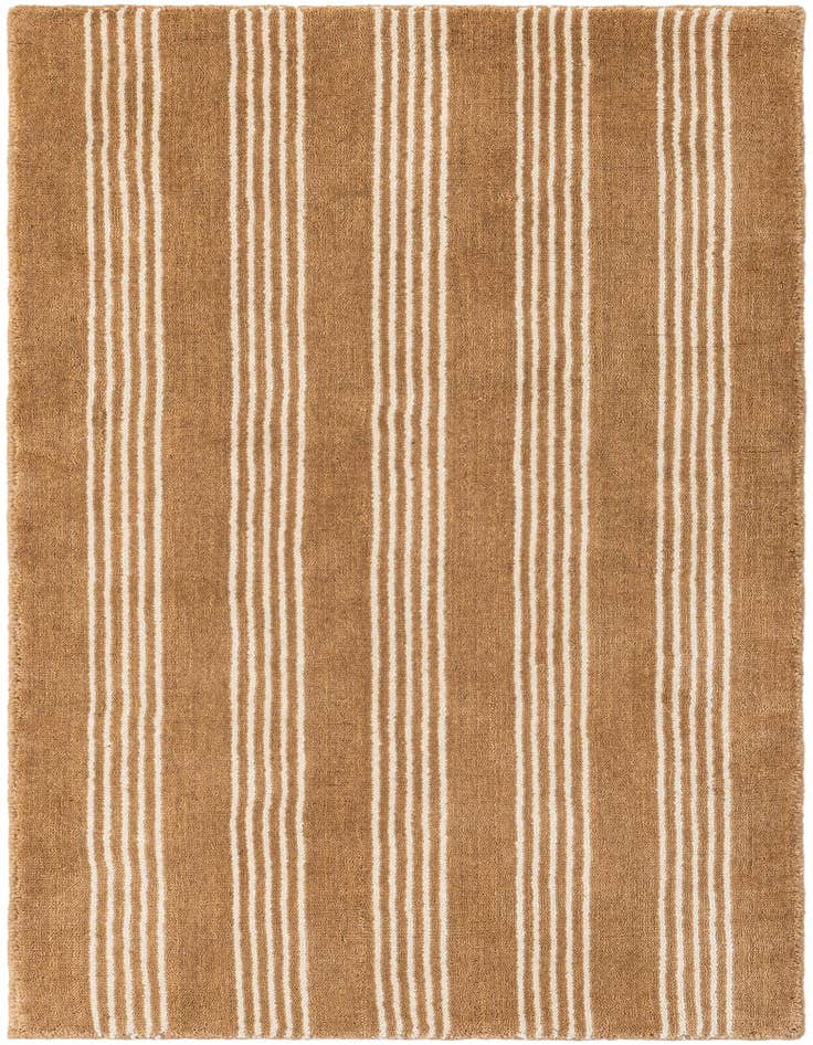 Detail image of 2' x 4' 1 Jill Zarin Striped Wool Runner Rug