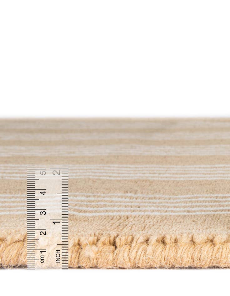 Detail image of 2' x 6' 1 Jill Zarin Striped Wool Runner Rug