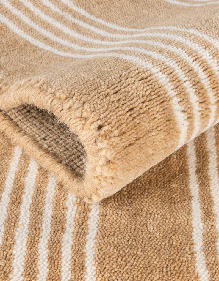 Detail image of 2' x 6' 1 Jill Zarin Striped Wool Runner Rug