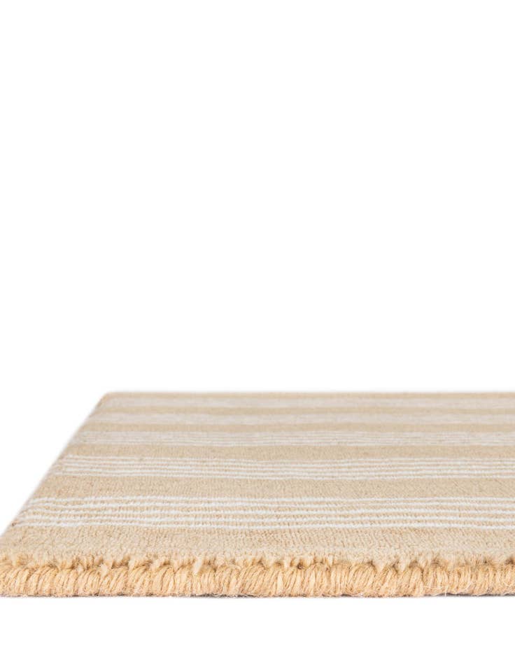 Detail image of 2' x 6' 1 Jill Zarin Striped Wool Runner Rug