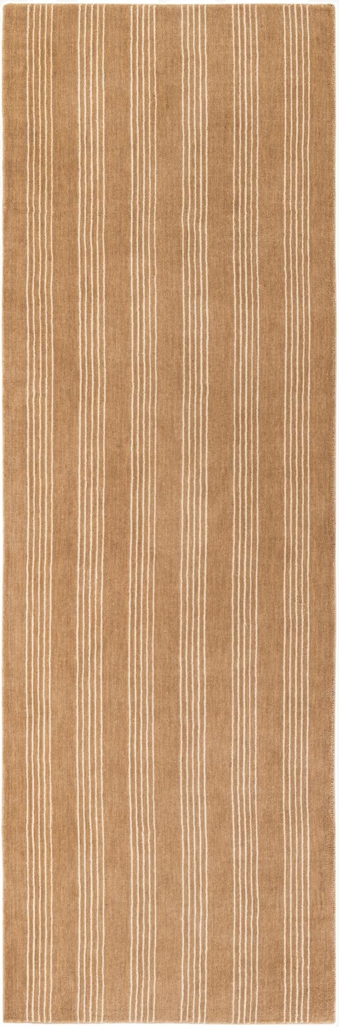 3' 3 x 10' Jill Zarin Striped Wool Runner Rug
