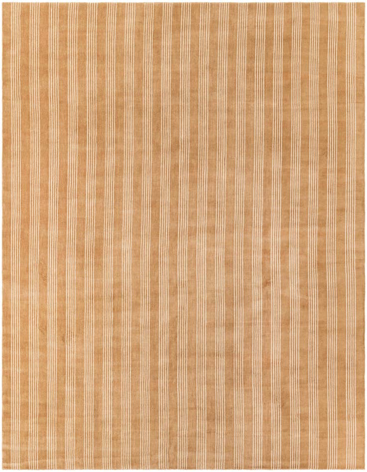 Detail image of 10' x 10' Jill Zarin Striped Wool Square Rug