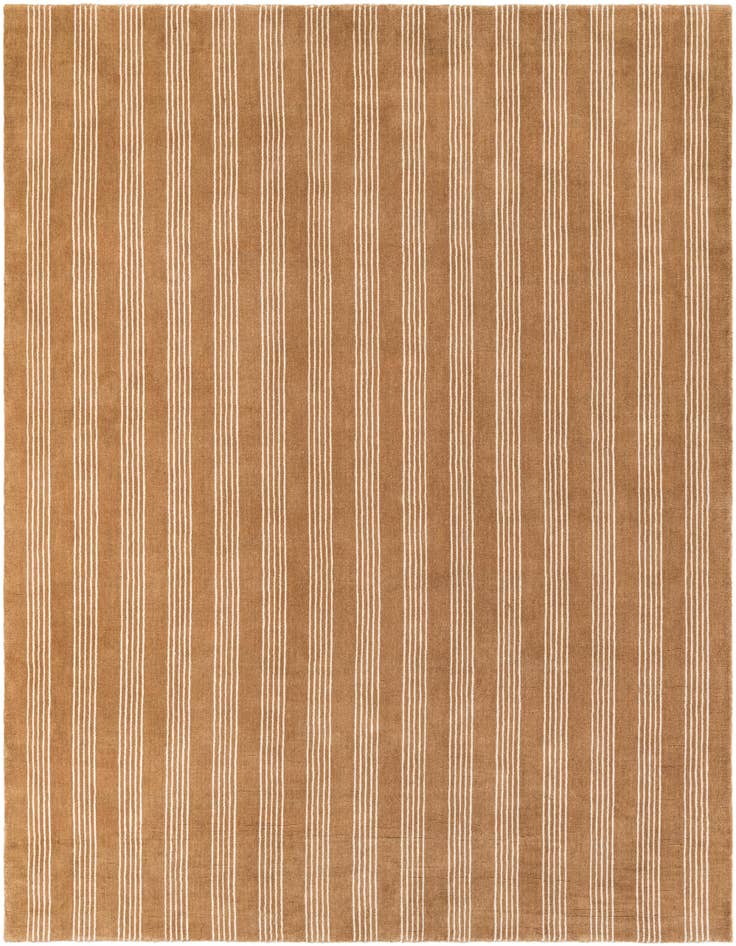 Detail image of 7' 10 x 7' 10 Jill Zarin Striped Wool Square Rug