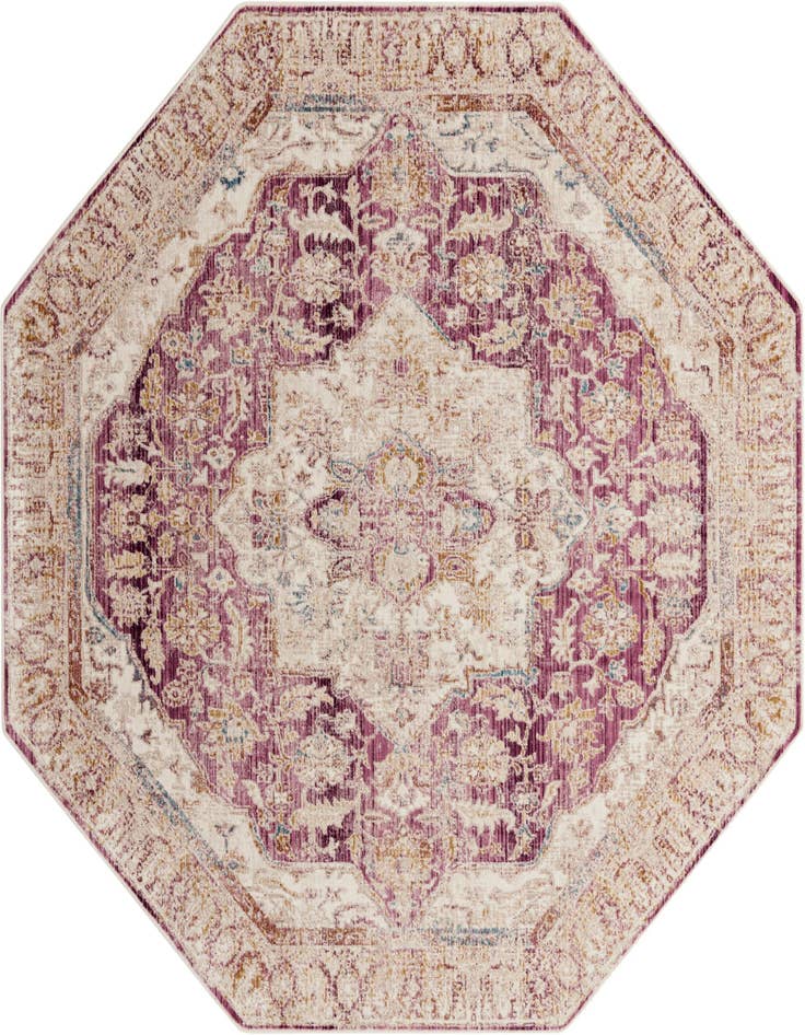 Detail image of 7' 10 x 7' 10 Deepa Octagon Rug