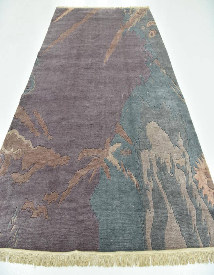 Detail image of 8' x 11' 3 Hand Knotted Nepal Wool Rug