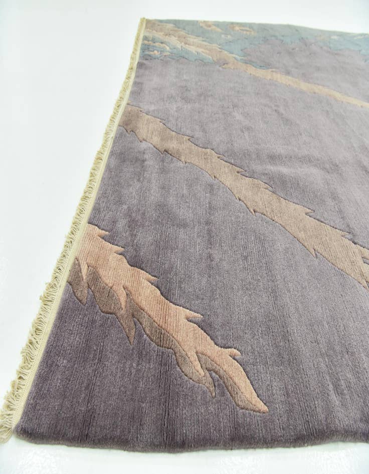 Detail image of 8' x 11' 3 Hand Knotted Nepal Wool Rug