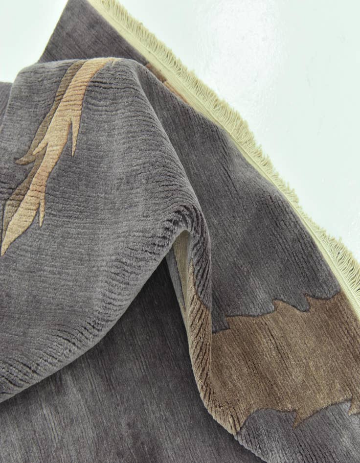 Detail image of 8' x 11' 3 Hand Knotted Nepal Wool Rug