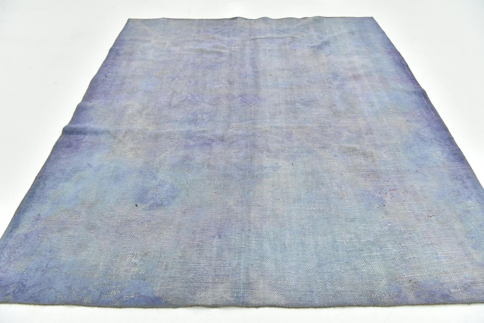 6' 2 x 7' 5 Hand Knotted Ultra Vintage Persian Wool Rug