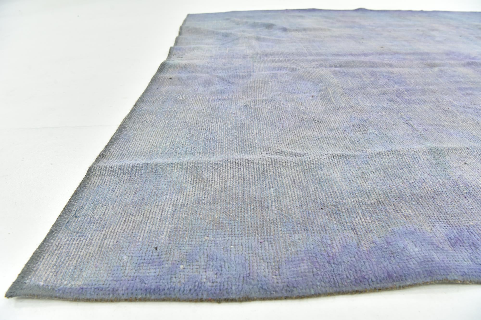 6' 2 x 7' 5 Hand Knotted Ultra Vintage Persian Wool Rug