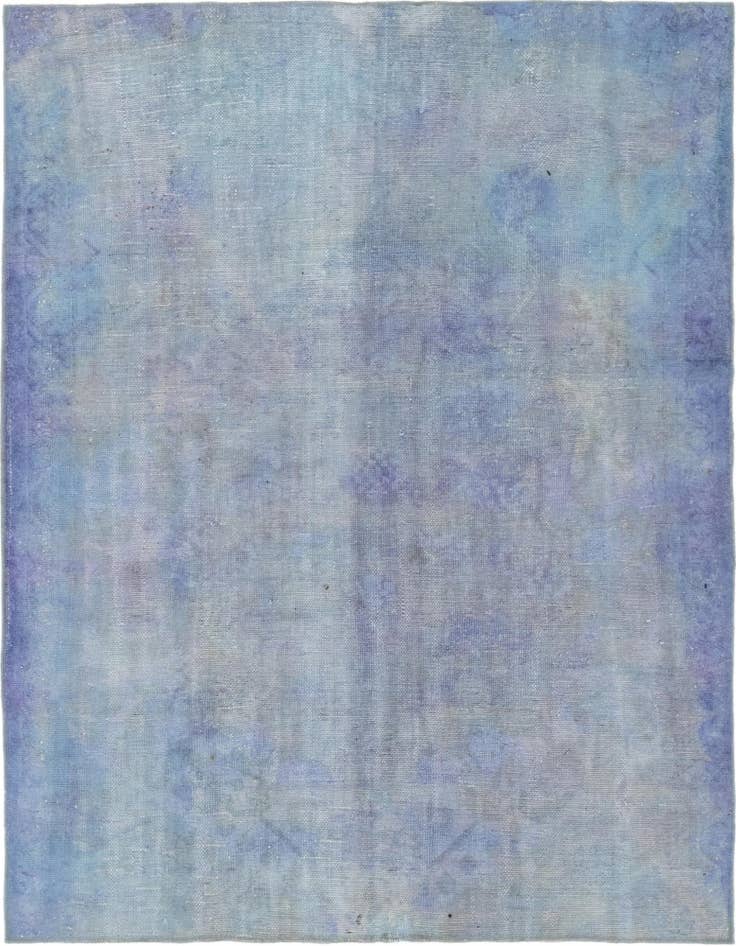 Detail image of 6' 2 x 7' 5 Hand Knotted Ultra Vintage Persian Wool Rug
