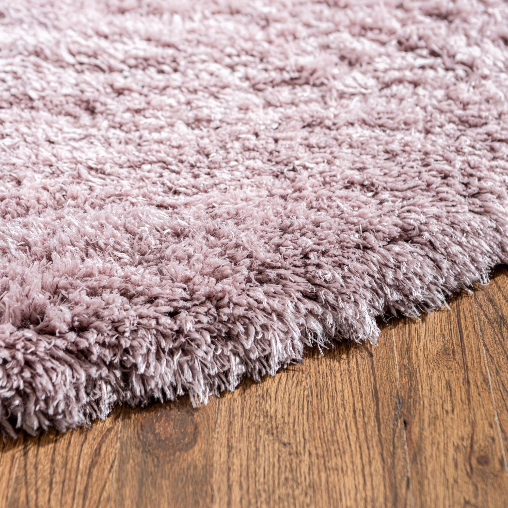 5' x 5' Infinity Shag Round Rug