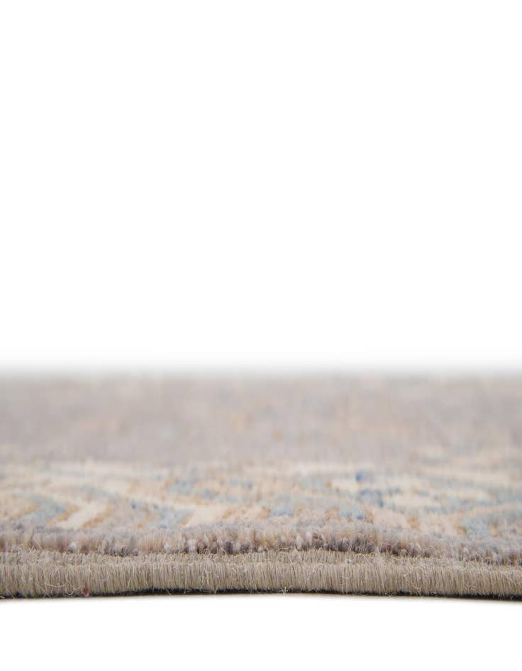 Detail image of 3' x 9' 9  Hand Knotted Khotan Ziegler Oriental Runner Rug