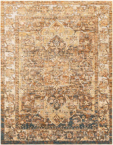LBrown Blue Isabella Rug