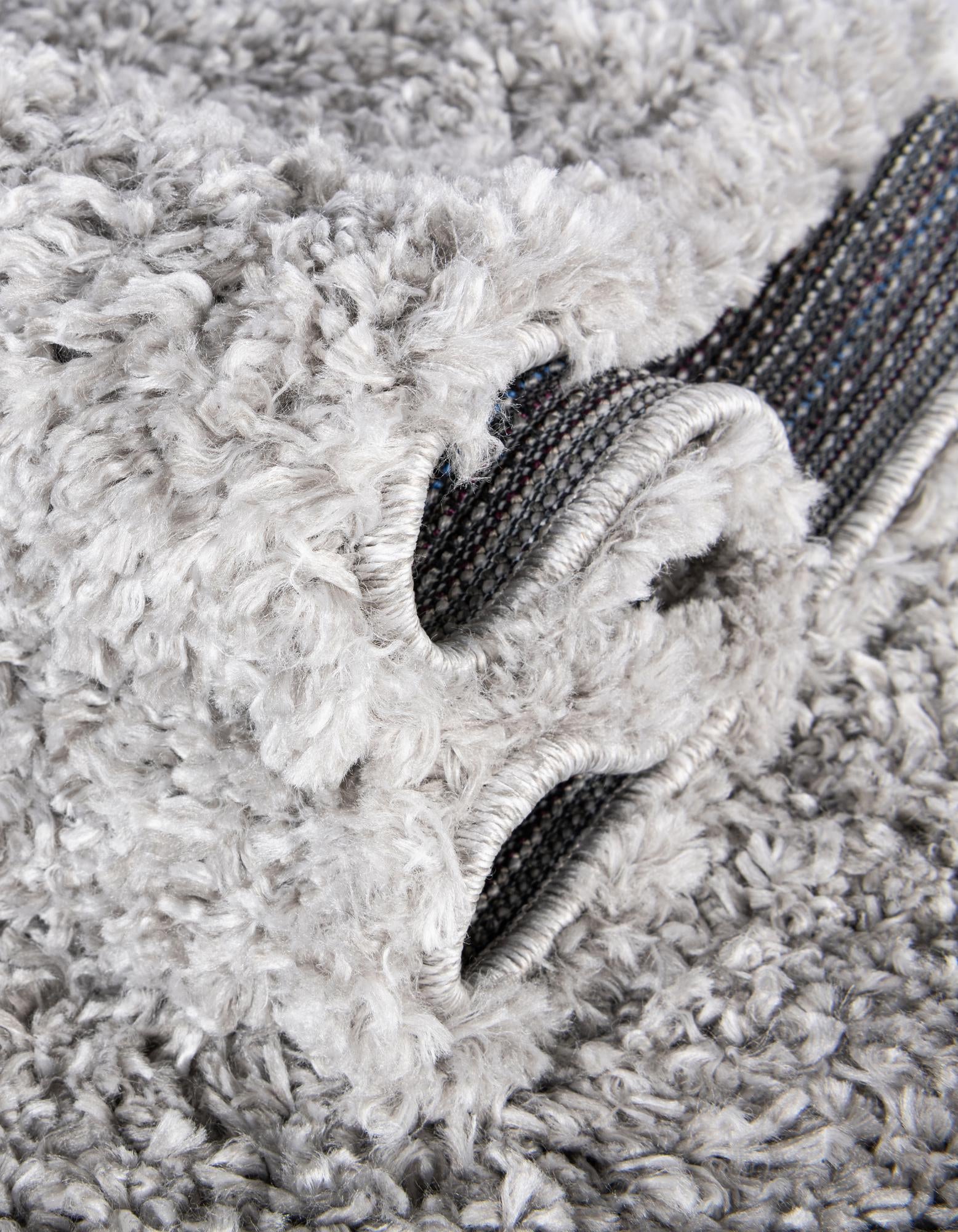 6' 2 x 6' 5 Zermatt Shag Round Rug