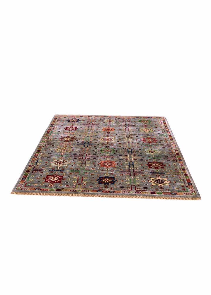 5' x 6' 6 Hand Knotted Ariana Ziegler Rug