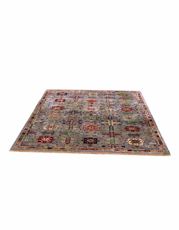 Detail image of 5' x 6' 6 Hand Knotted Ariana Ziegler Rug