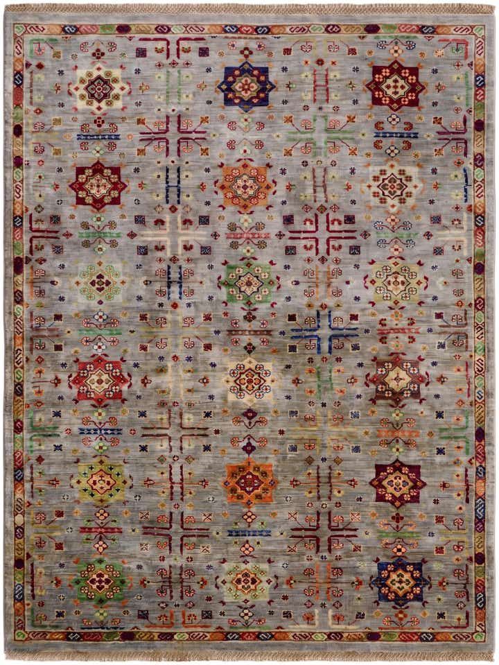 5' x 6' 6 Hand Knotted Ariana Ziegler Rug