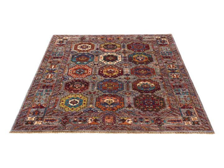 5' 2 x 6' 7 Hand Knotted Ariana Ziegler Rug