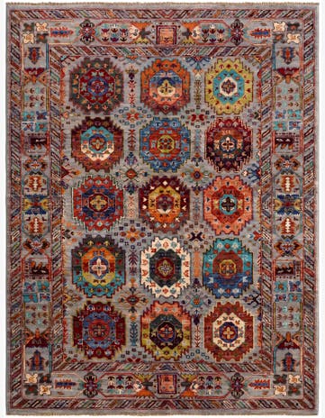 5' 2 x 6' 7 Hand Knotted Ariana Ziegler Rug