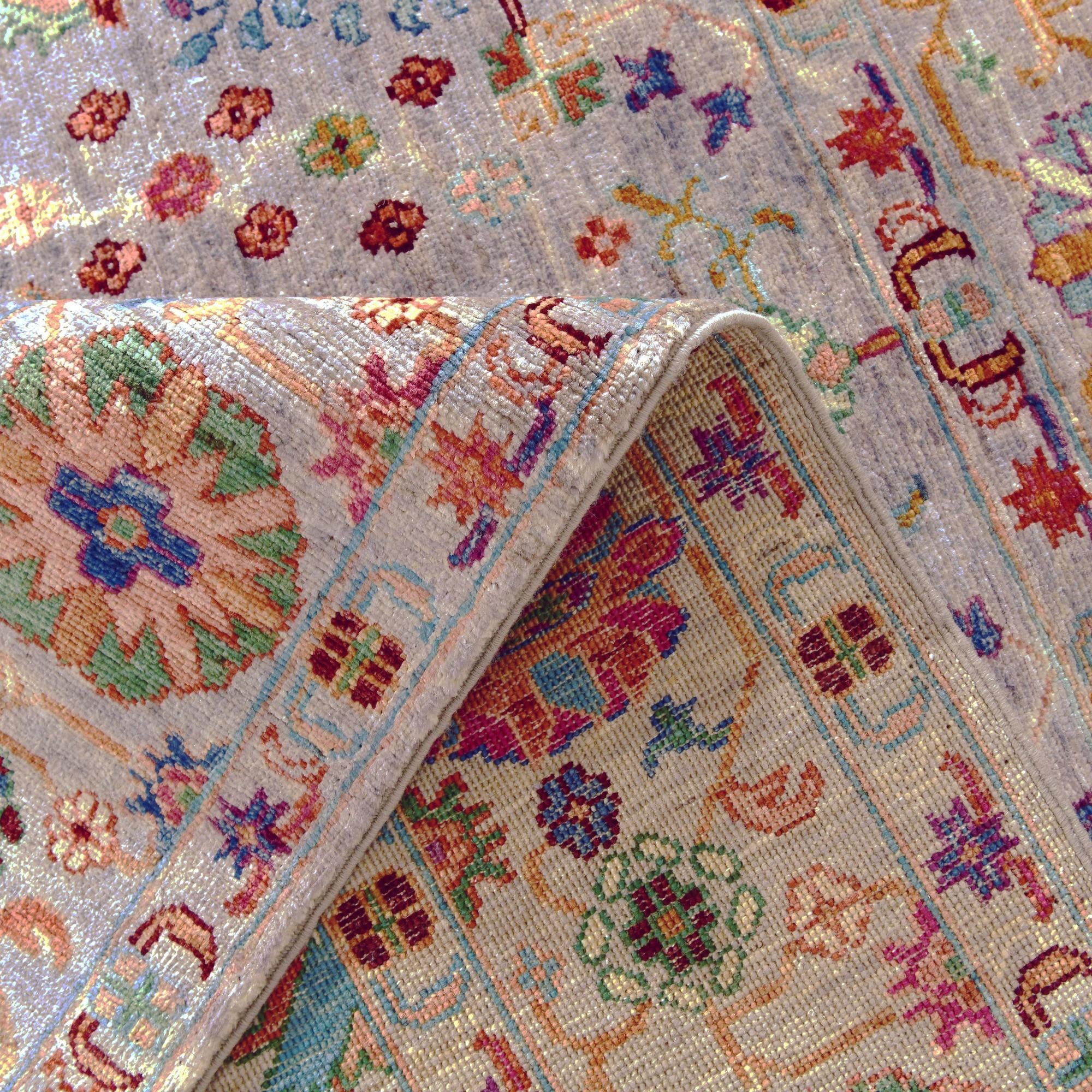 5' 1 x 6' 5 Hand Knotted Ariana Ziegler Rug
